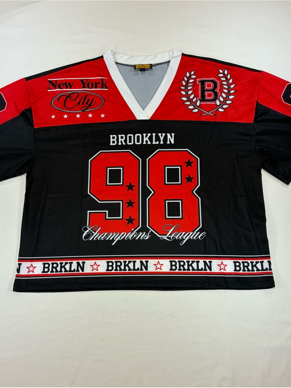 Woman’s Brooklyn 98 Champions League Red & Black Jersey